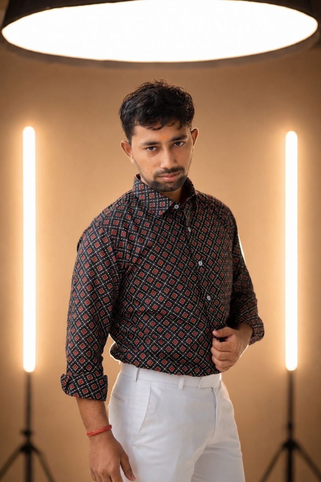 Men's Casual Print Shirt