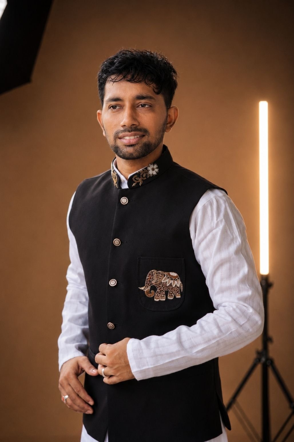 embroide koti for for man’s