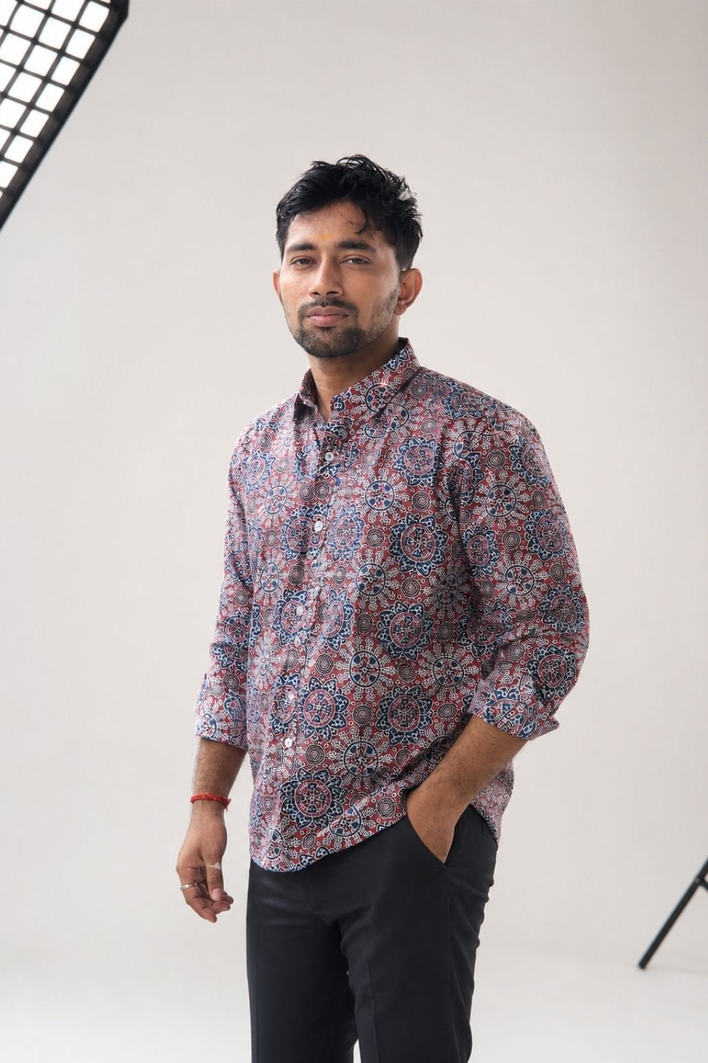 sanganeri shirt for man’s