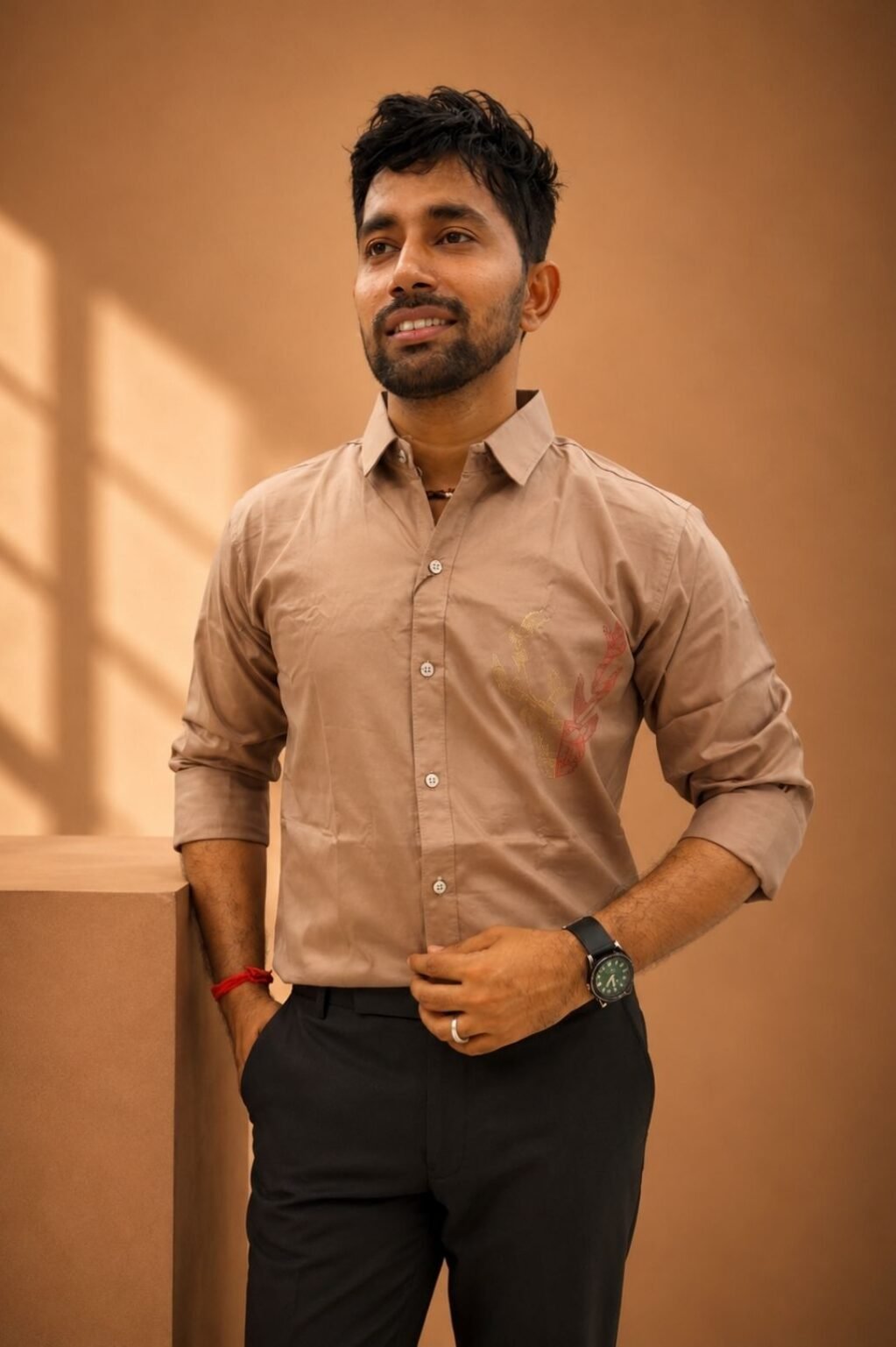 Men's Plain Formal shirt (Peace)