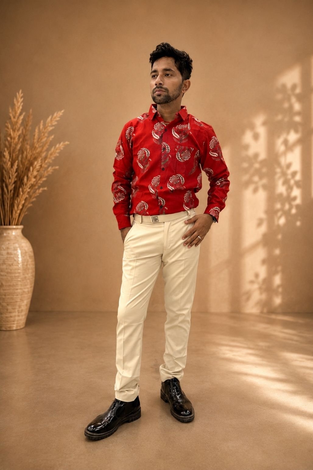 Men’s Formal printed combo set